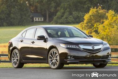Insurance quote for Acura TLX in Virginia Beach