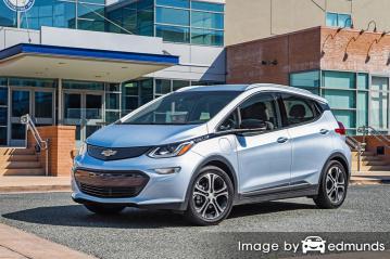 Insurance rates Chevy Bolt in Virginia Beach