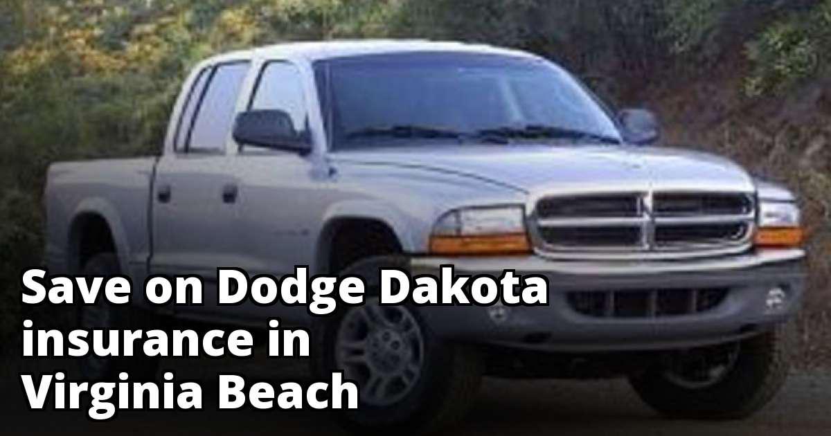 Cheapest Quotes for Dodge Dakota Insurance in Virginia