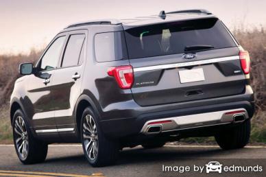 Insurance quote for Ford Explorer in Virginia Beach