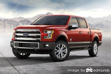 Insurance quote for Ford F-150 in Virginia Beach