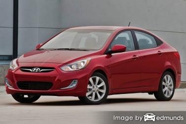 Insurance rates Hyundai Accent in Virginia Beach