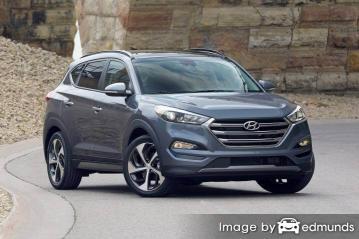 Insurance quote for Hyundai Tucson in Virginia Beach