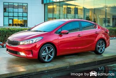 Insurance quote for Kia Forte in Virginia Beach