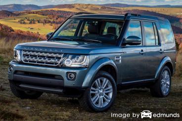 Insurance rates Land Rover LR4 in Virginia Beach