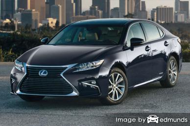 Insurance rates Lexus ES 300h in Virginia Beach