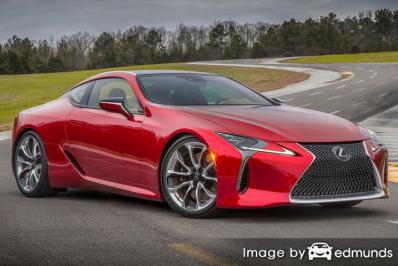 Insurance rates Lexus LC 500 in Virginia Beach