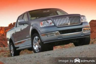 Insurance rates Lincoln Mark LT in Virginia Beach