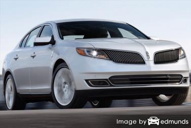 Insurance rates Lincoln MKS in Virginia Beach