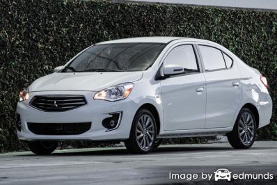 Insurance rates Mitsubishi Mirage G4 in Virginia Beach