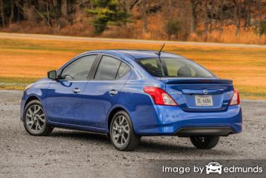 Insurance quote for Nissan Versa in Virginia Beach