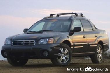 Insurance rates Subaru Baja in Virginia Beach