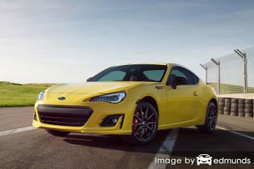 Insurance quote for Subaru BRZ in Virginia Beach