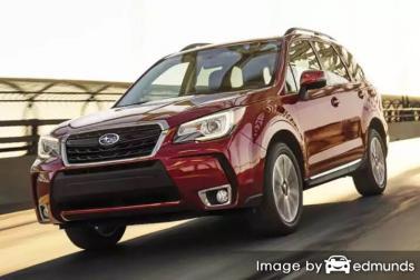 Insurance rates Subaru Forester in Virginia Beach