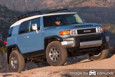 Insurance rates Toyota FJ Cruiser in Virginia Beach