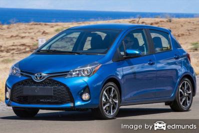 Insurance quote for Toyota Yaris in Virginia Beach